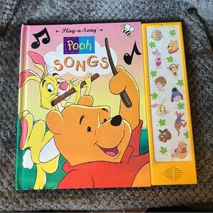 Vintage 1995 Pooh Songs Play-A-Song By Ed Murrieta Hardcover *Not Tested*